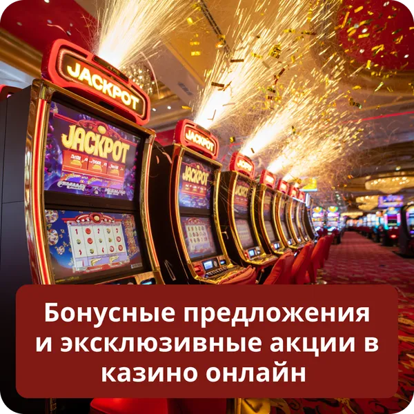 Бонусные предложения и эксклюзивные акции в казино онлайн
